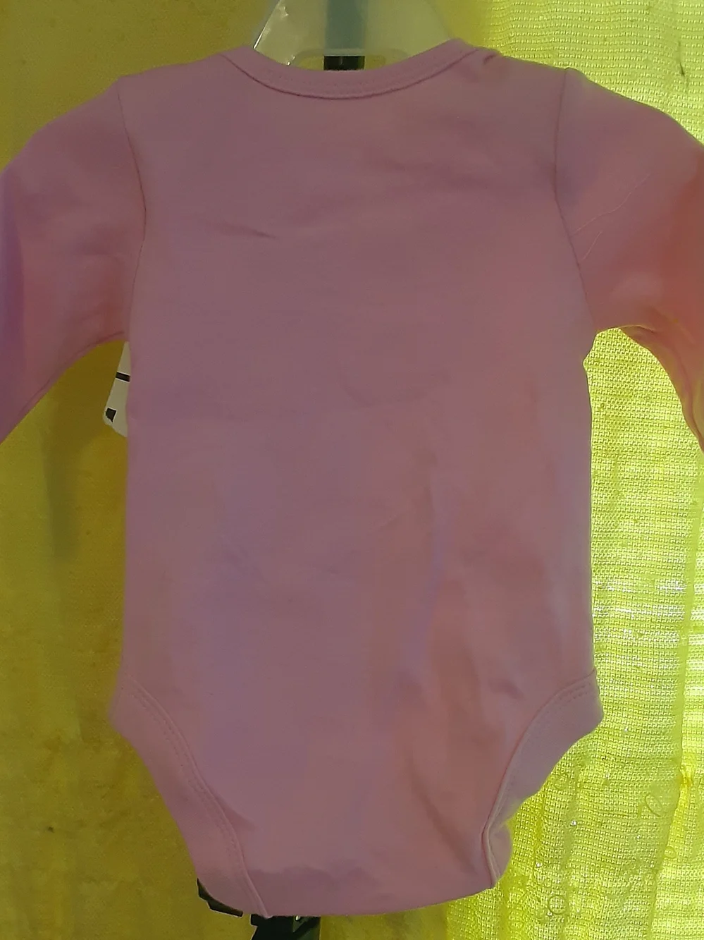 Pink Glow-in-the-Dark Skeleton Heart One-Piece - Newborn